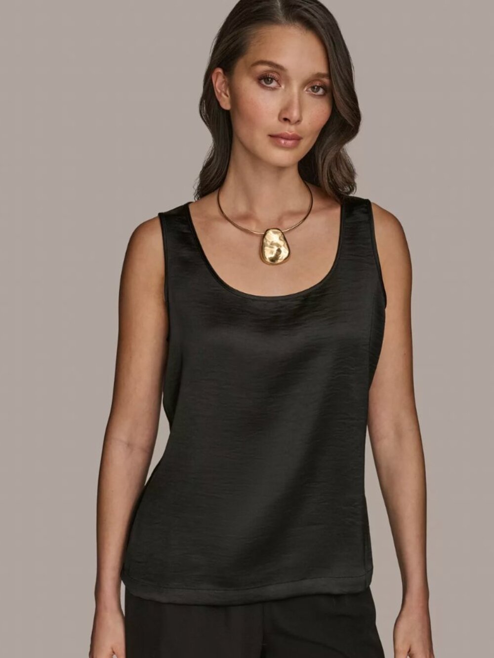 Satin Tank Top